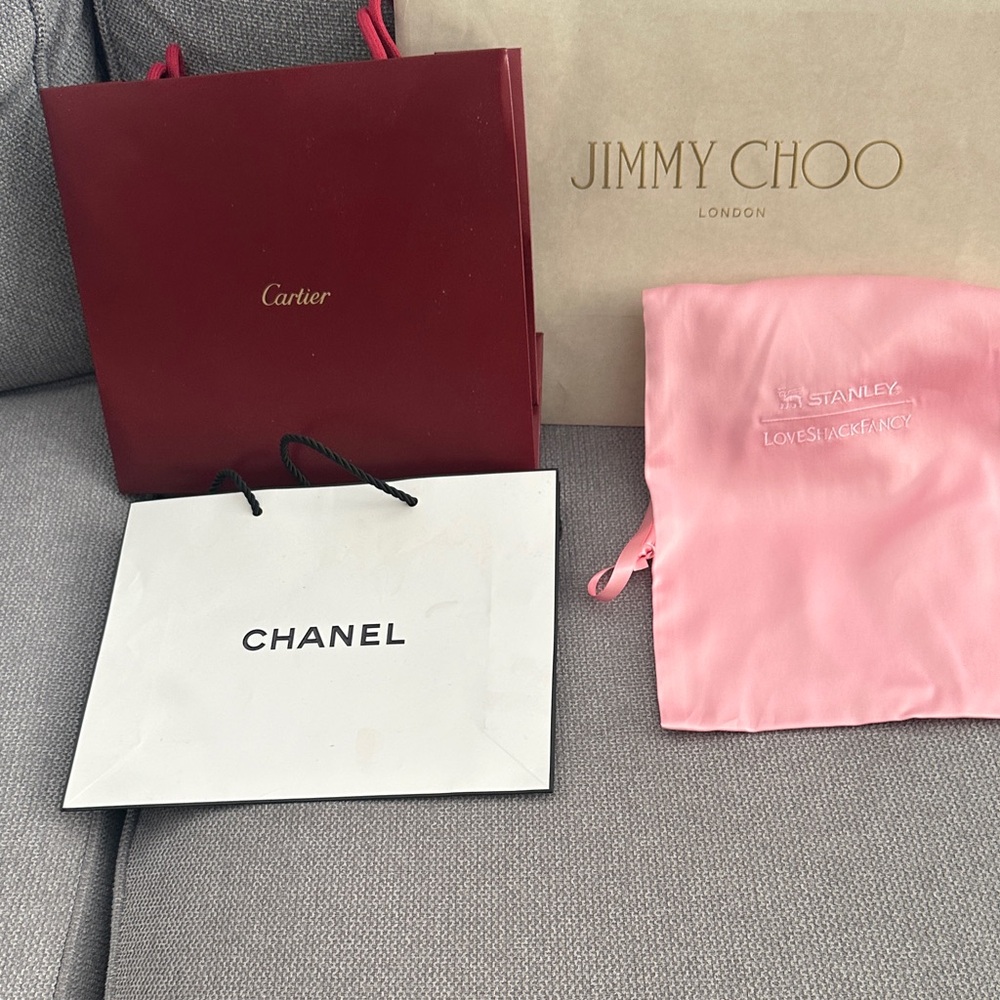 Jimmy Choo Beige Bag